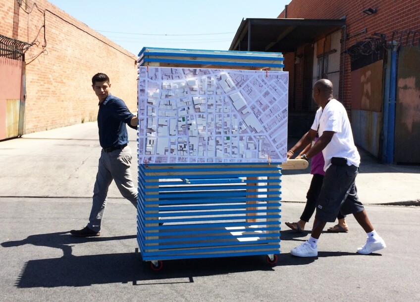 Our Skid Row mobile station