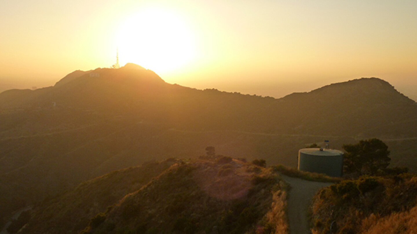 Griffith Park sunset