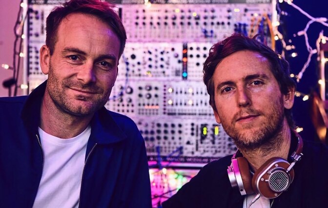 Paul Davies with Jesse Carmichael | Courtesy of Paul Davies
