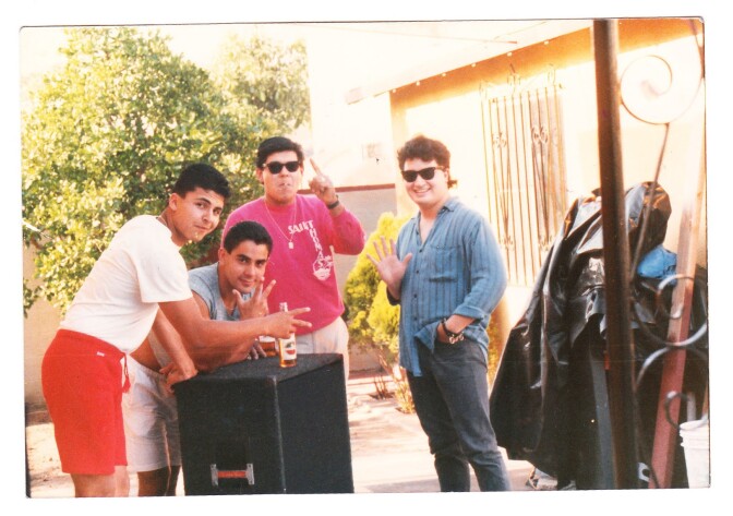 1980s East L.A. Backyard parties | Photo: Courtesy of Gerard Meraz for Artbound