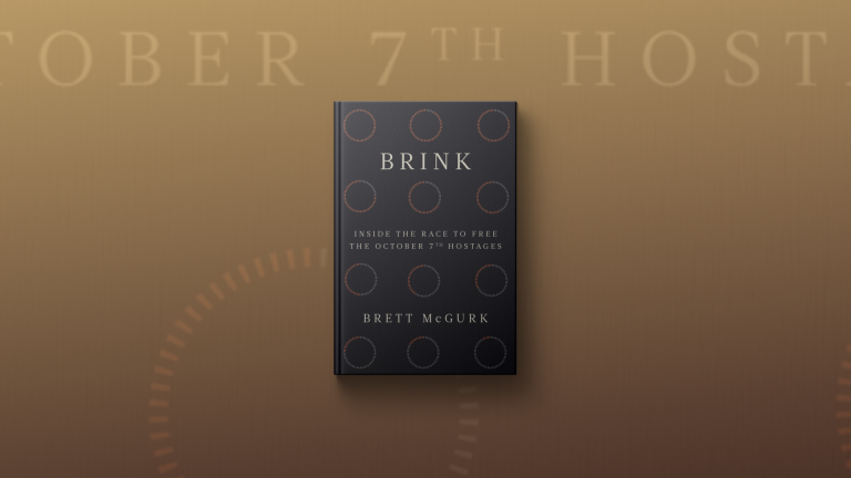 McGurk chronicles talks to free Oct. 7 hostages in 'Brink'