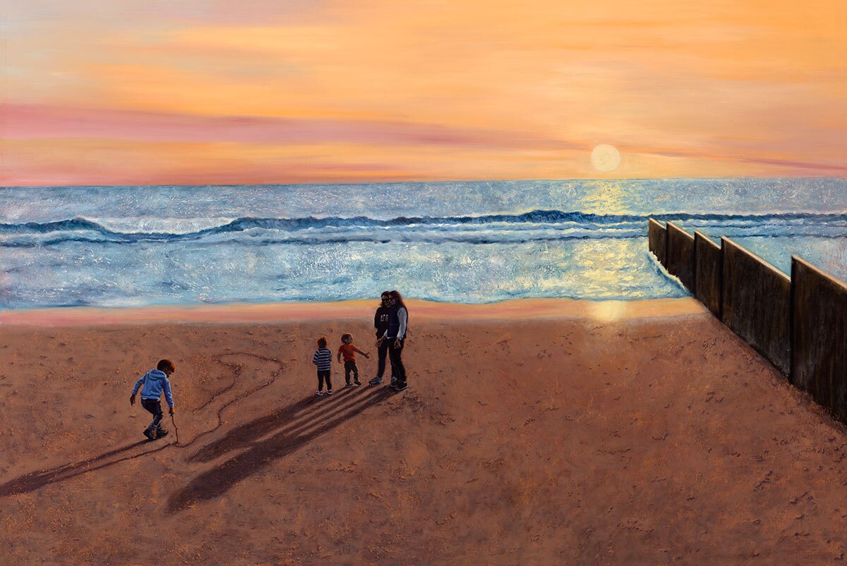 "Those Things That Divide Us" by Eric Almanza is featured in the exhibition "E Pluribus Unum: Out of Many, One," at Studios on the Park in Paso Robles. | Courtesy of the artist