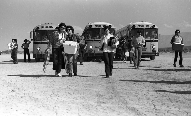 Buses/Coolers, Desolation Center: Mojave Exodus, 1983 | Scot Allen