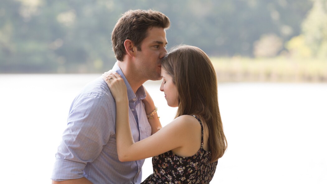 John Krasinski and Anna Kendrick in "The Hollars."