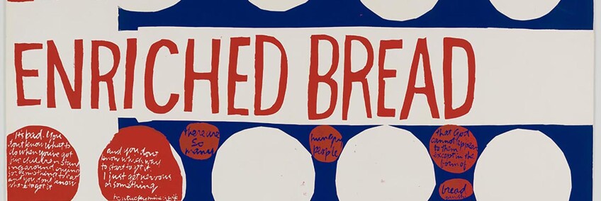 that they may have life, 1964 | Collection UCLA Grunwald Center for the Graphic Arts, Hammer Museum. Corita Kent Bequest.