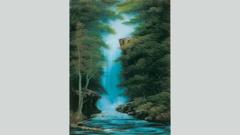 Graceful Waterfall