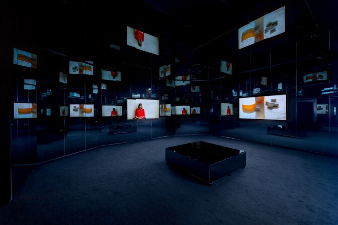 Doug Aitken, "Electric Earth" at MOCA. | Photo: Joshua White