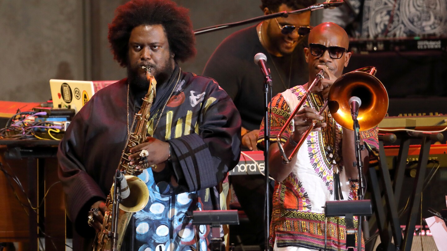 Kamasi Washington, featured in the new series IN CONCERT AT THE HOLLYWOOD BOWL (Image courtesy of Mathew Imaging)