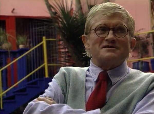 David Hockney in 'Shotgun Freeway'