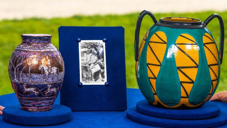 Appraisal: Paul Revere Pottery Vases, ca. 1925