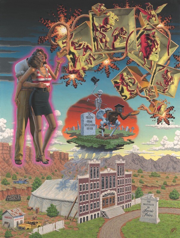 "Decline of Sophistication" by Robert Williams