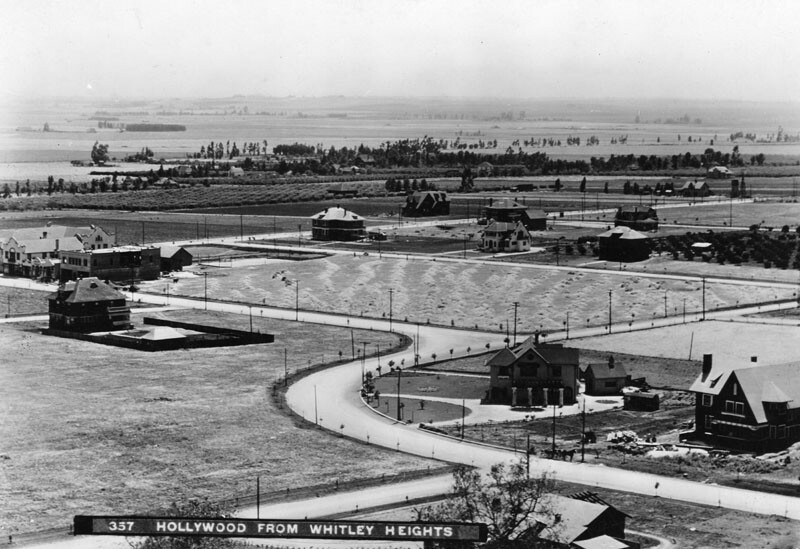 Highland and Franklin in Hollywood, 1903. Courtesy of the Photo Collection, Los Angeles Public Library.