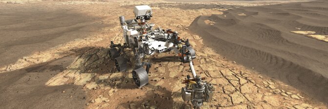 Mars 2020 rover artist's concept. | NASA