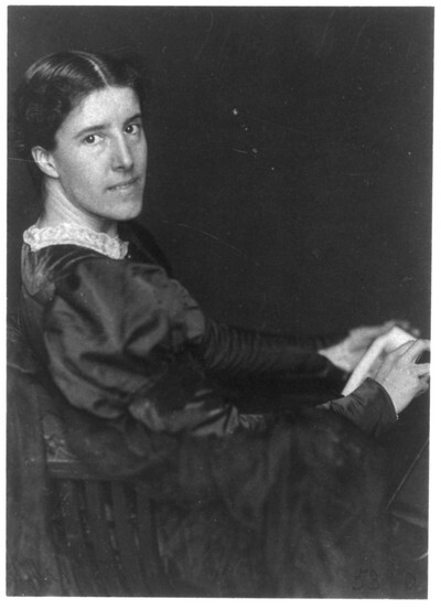 Charlotte Perkins Gilman authored "The Yellow Wallpaper" | Frances Benjamin Johnston / U.S. Library of Congress