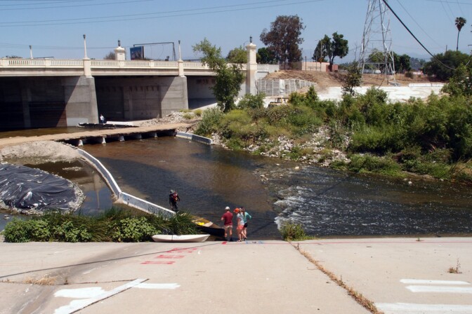 ''Rattlesnake Rapids'' is one of the entry points for kayakers