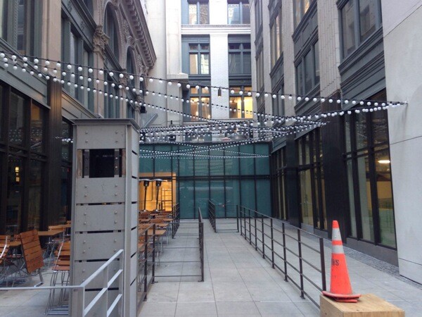 The upcoming courtyard at the PacMutual building in downtown L.A. | Photo: Courtesy Nathan Masters