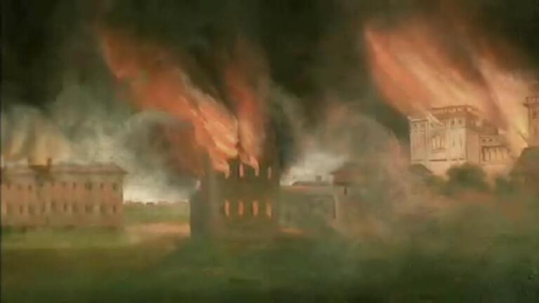The American Capital Burns