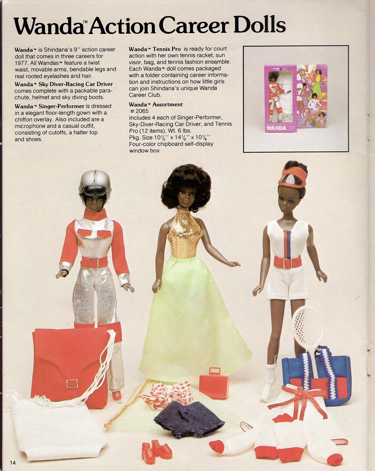 The Wanda Action Career Dolls