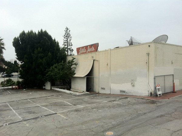 The back of Little Joe's