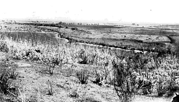 View from his home on ''Dalton Hill'' on Rancho Azusa de Dalton