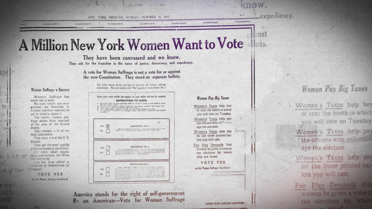 Shall Not Be Denied: Binghamton Suffrage Convention