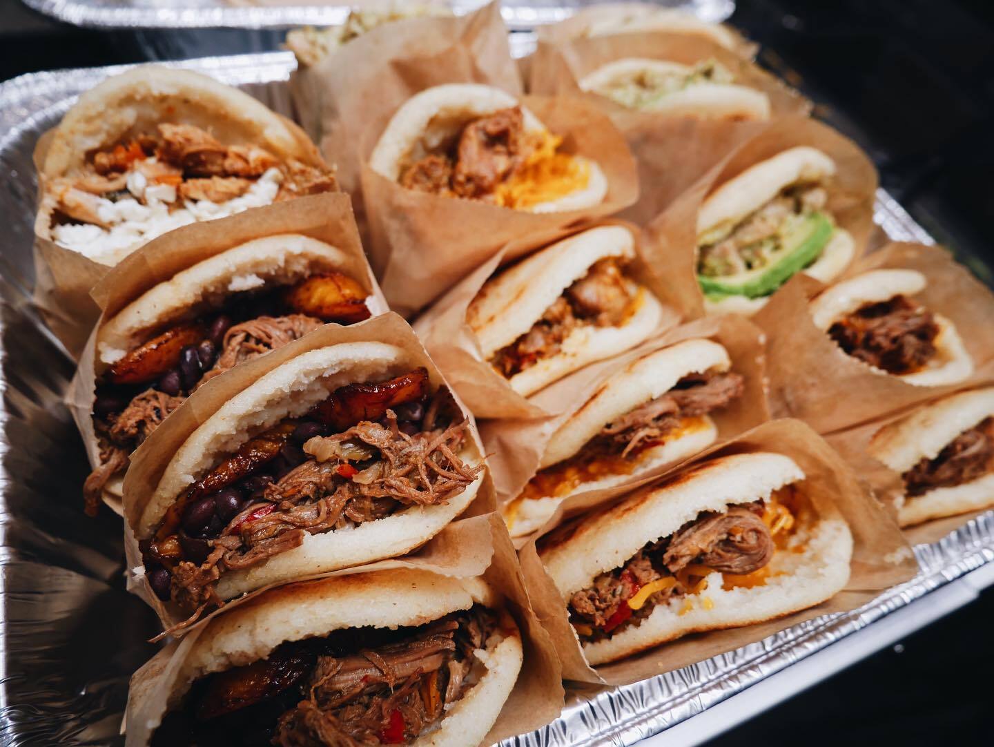 A selection of Venezuelan arepas | Courtesy of Cariaco