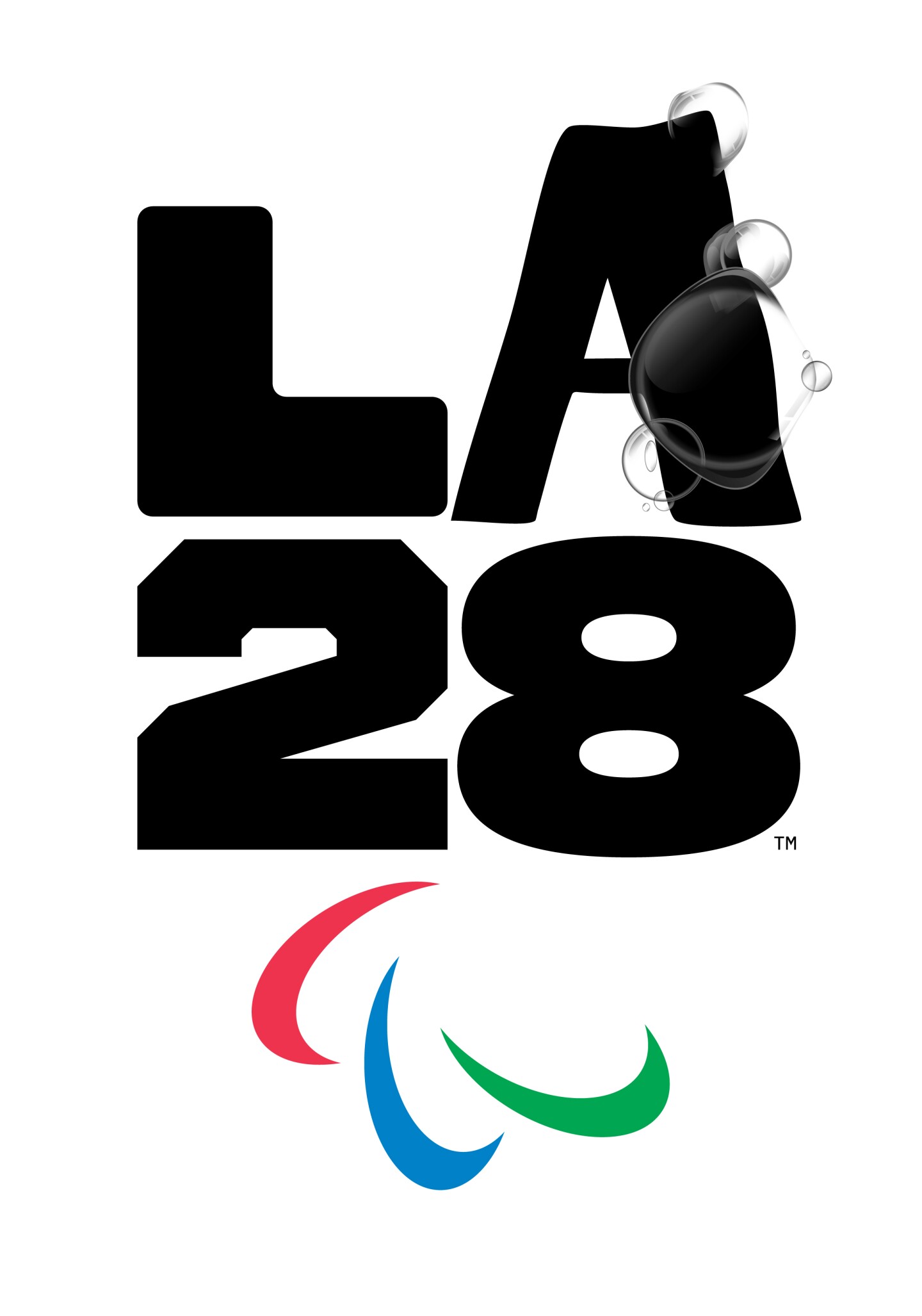 LA28 emblem made for the 2028 Los Angeles Olympics shows different kinds of As made by various artists, designers and athletes
