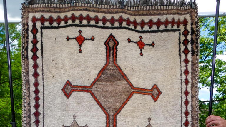 Appraisal: Persian Qashqai Gabbeh Rug, ca. 1935