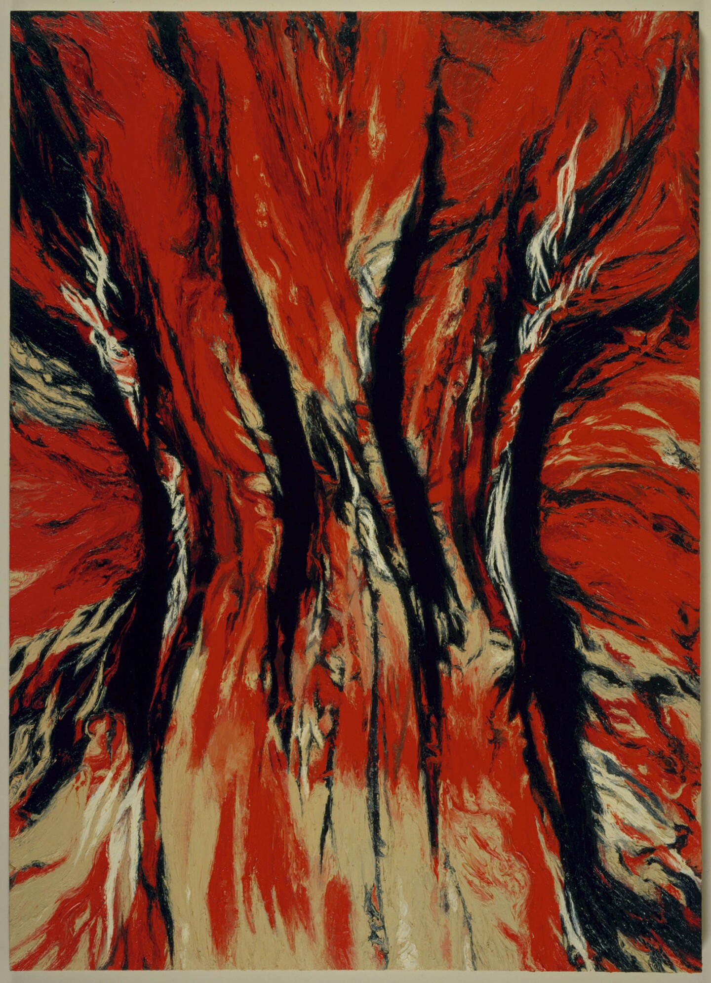 "Enid Angle (The Tree's Heart)" by Don Suggs was featured in the solo show "Don Suggs: Arguing the Landscape" at Cuesta College's Harold J. Miossi Art Gallery.