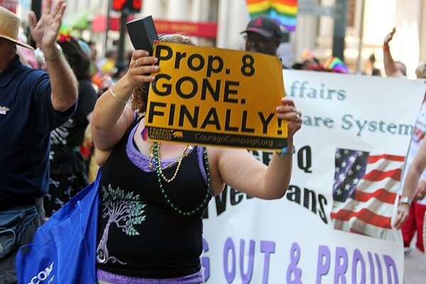 A sign seen at SF Pride in June 2013.