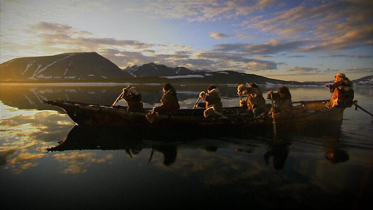 Paddling to North America