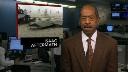 News Wrap: As Storm Isaac Pours Down, Evacuations Begin