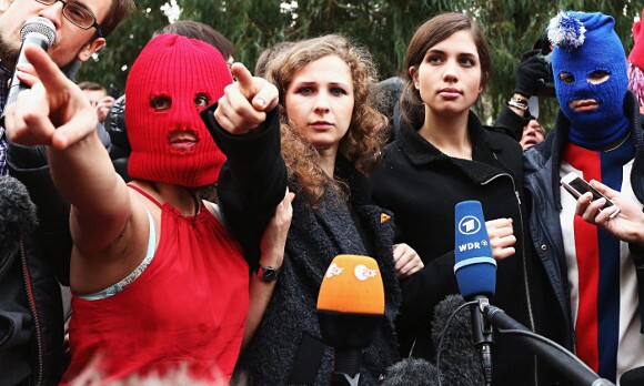 Pussy Riot: "Art, Sex & Disobedience" -- In Conversation with Edward Goldman at Royce Hall is scheduled for Thursday, Feb. 11, 2016 at 8 p.m. | Photo: Courtesy of CAP UCLA.