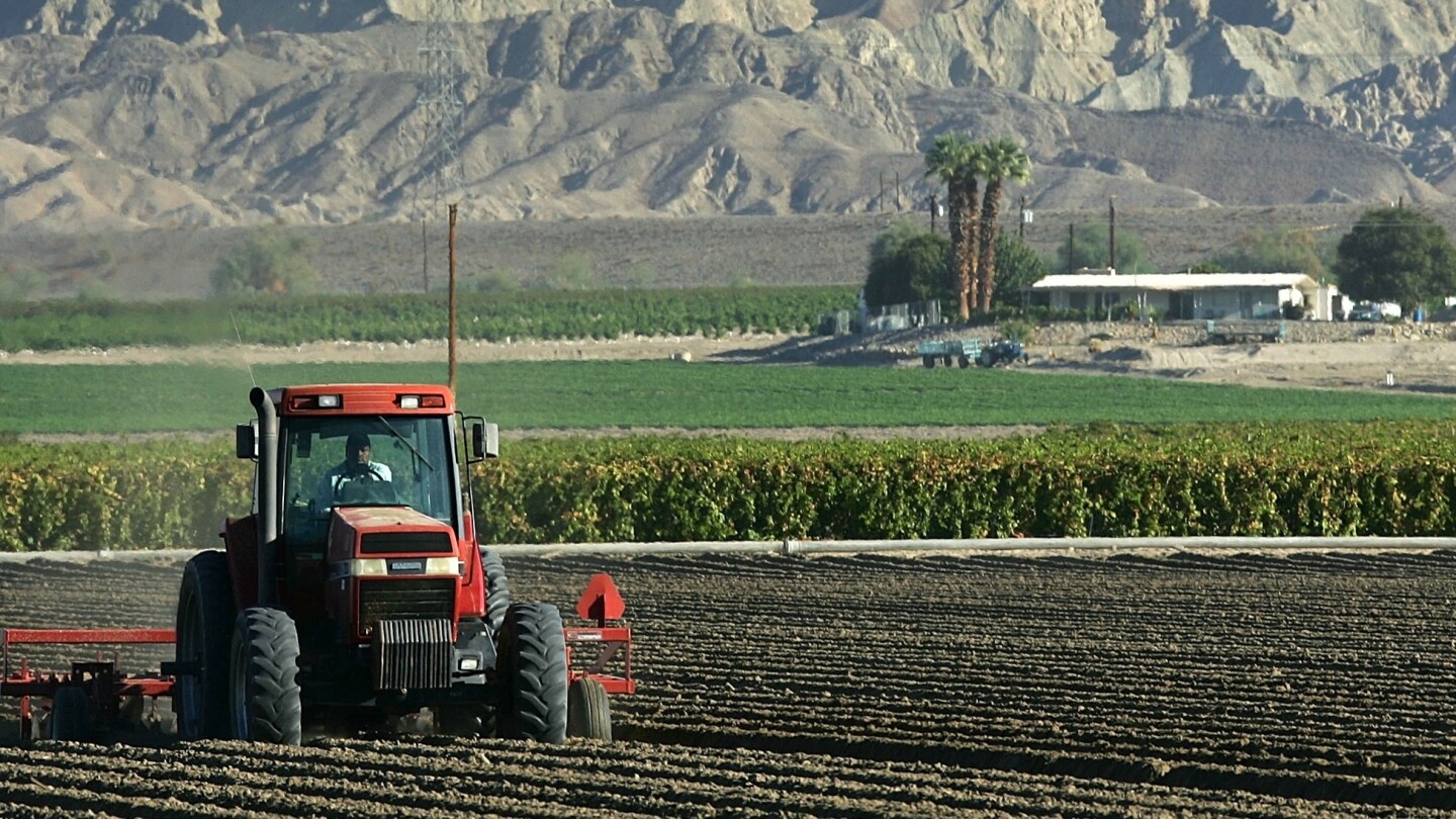 Farm in Coachella Valley near Mecca