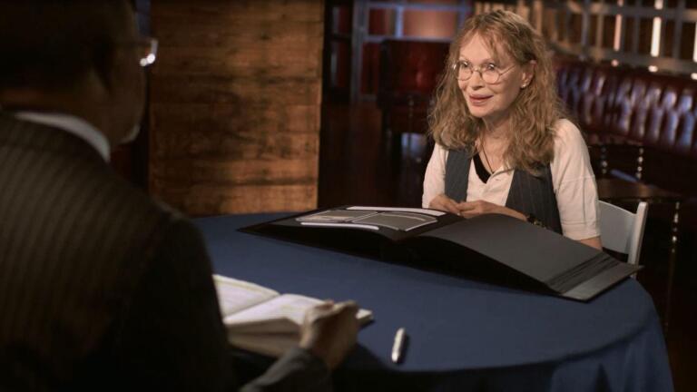 Mia Farrow in Maps of Stars