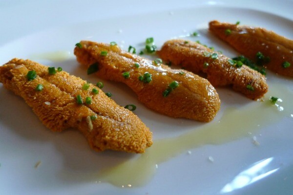 Ricci di Mare: Santa Barbara sea urchin, lemon agrumato