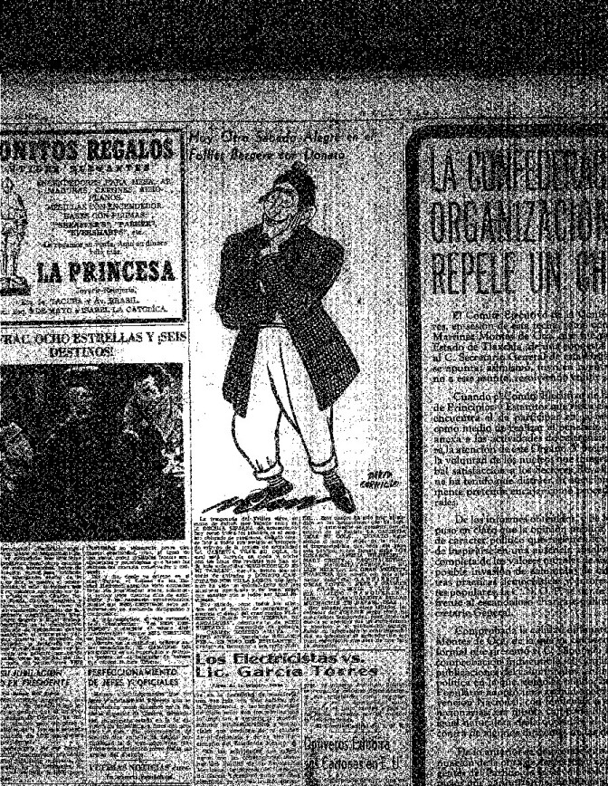 Donato performance announced in Mexican newspaper Excelsior, June 26