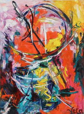 "My Journey" by Vera Arutyunyan, 2007, oil on canvas, 48x36" Private collection | Image courtesy of the artist