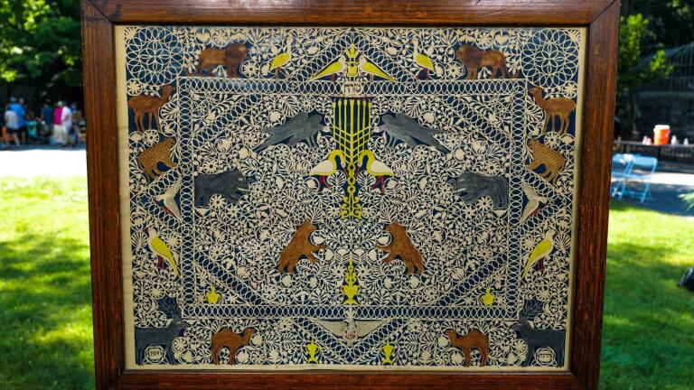 Appraisal: 1918 Israel Mannesovitch Judaica Papercut