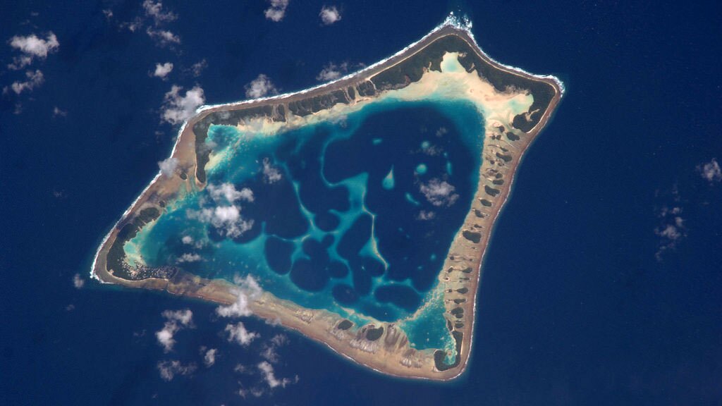 Atafu Atoll in the Southern Pacific Ocean| Photo: NASA