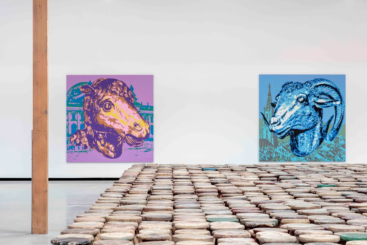 Ai Wei Wei's "Zodiac" exhibition at Jeffrey Deitch, Los Angeles | Joshua White