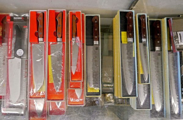 Anzen carries a selection of high end Japanese chef's knives