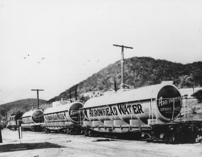 Arrowhead water railcars