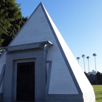 A Masonic structure at Hollywood Forever Cemetery | Sandi Hemmerlein