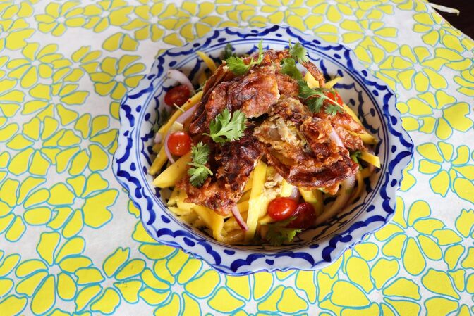 Yum Mamuang (Mango Salad) from Chao Krung | Courtesy of Chao Krung