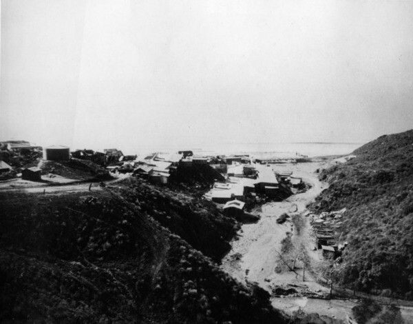 Inceville on Sunset Boulevard in Pacific Palisades, 1915 | Courtesy of the Los Angeles Public Library