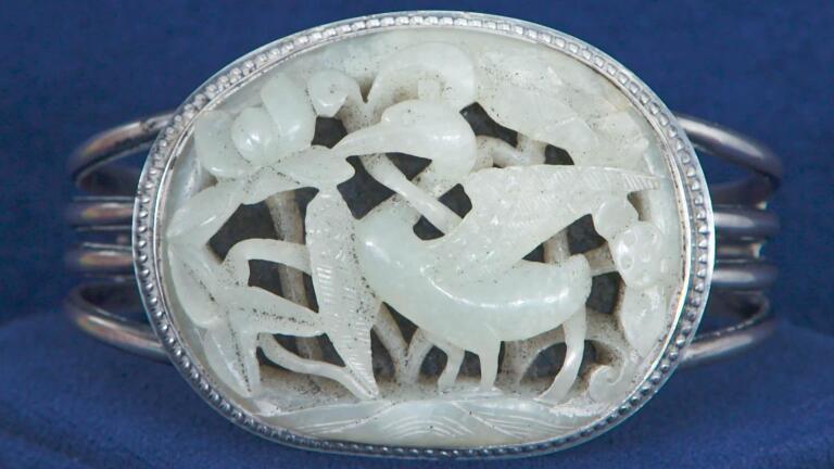 Appraisal: Yuan Period Carved Jade Plaque, 1271 - 1368