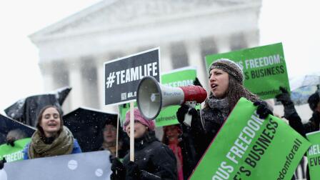 High court hears case on religious rights of corporations