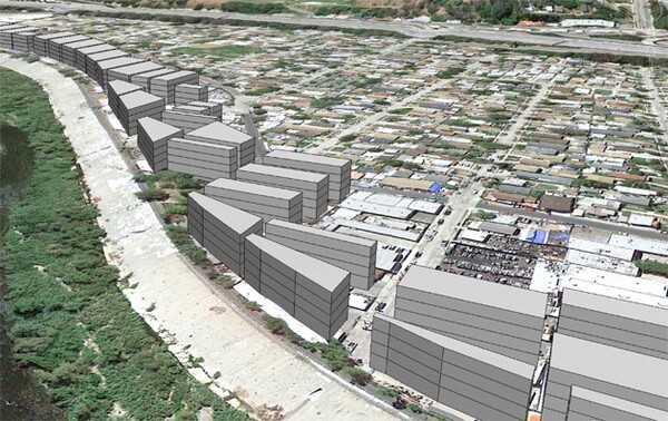 1.5 FAR could make Elysian Valley look like this | Image: RAC Smart Growth for Elysian Valley