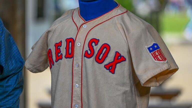 Appraisal: 1942 Ted Williams Game-worn Red Sox Jersey